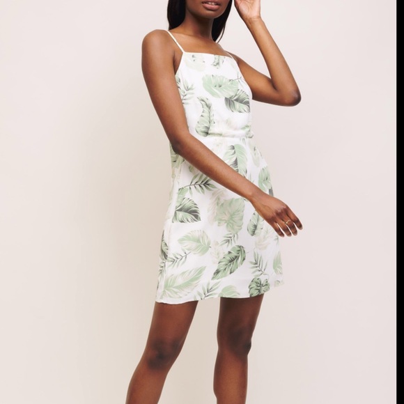 Dynamite | Dresses | Dynamite Green Leaf Summer Dress | Poshmark
